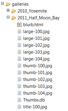 picture directory structure