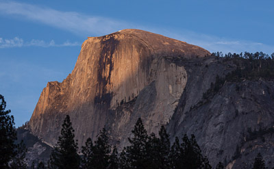 Half Dome Sunset May 2, 2012 (from Curry meadow)